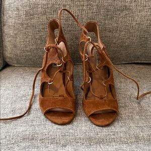 Brown Suede Women's Shoes